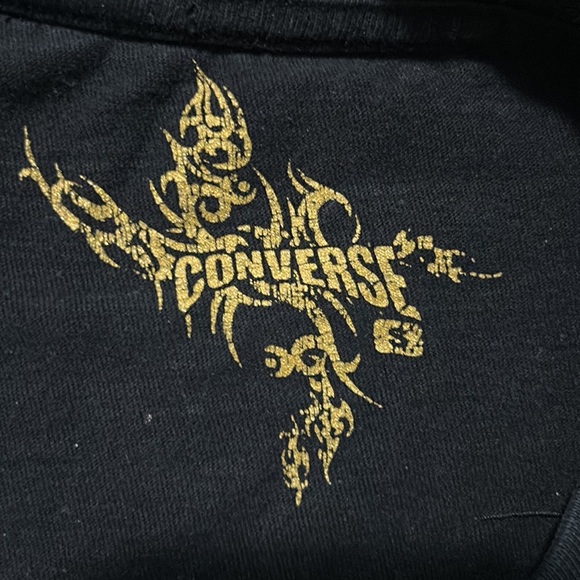 RARE Vintage Converse Black Shirt - Picture 2 of 3